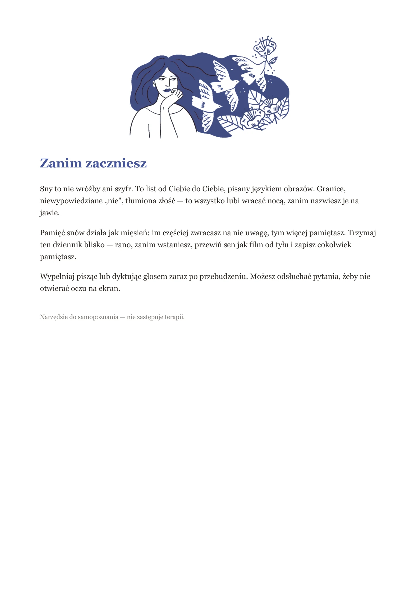 Dziennik snów: Jak korzystać z dziennika